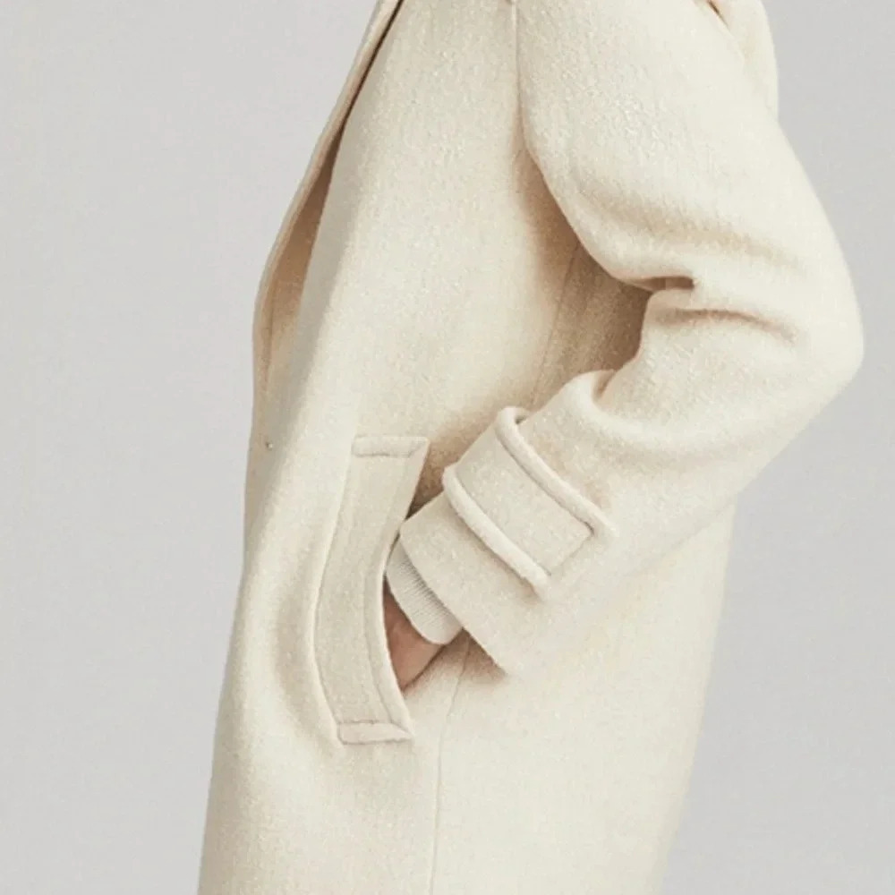 Reiss Oversized Skye Wool Coat - Picture 4 of 7